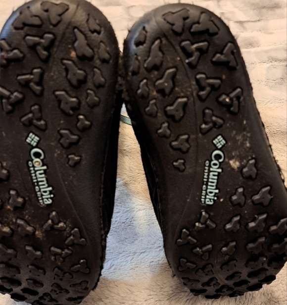 Columbia Omni Grip Black Snow Boots   Size 4 - Picture 8 of 9